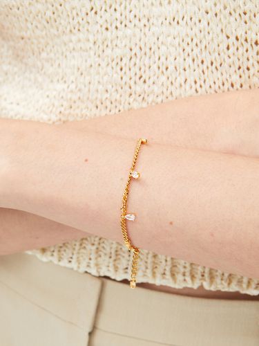 Gemstone Bracelet Gold - Le masque - Modalova