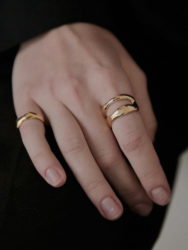 Double Line Ring - EN CE MOMENT - Modalova