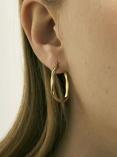 Ripple Daze Hoop Earrings - FEYSE - Modalova