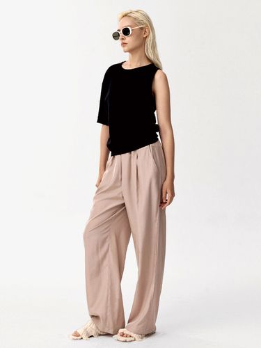 Silky String Pants_Beige - SIGREAT - Modalova