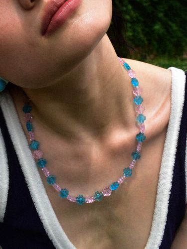 Clover Glass Necklace - usite - Modalova