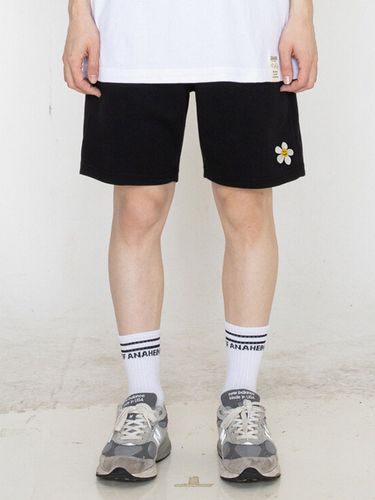 UNISEX] Flower Dote Embroidery Training Shorts _2 Color - GRAVER - Modalova