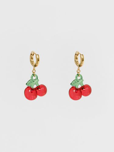 Cherry Bold One touch Earrings - FANTASTIC PLANET - Modalova