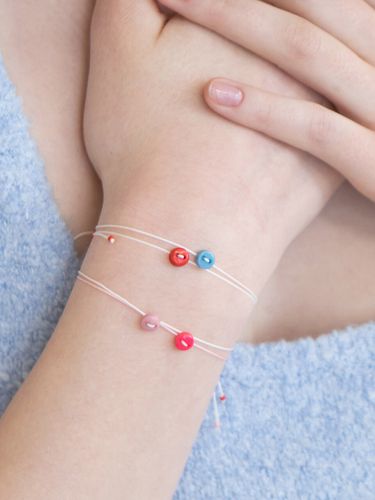 Mini Bouton Bracelet_7colors - FANTASTIC PLANET - Modalova