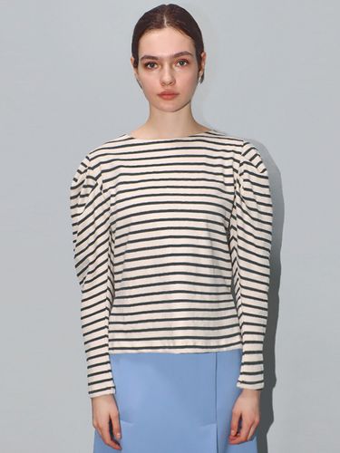 S Puff Stripe T-shirt - DAMAGE MNEMONIC - Modalova