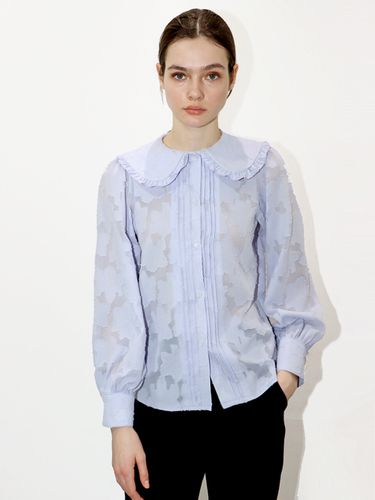 Cloud Frill Blouse_Purple - DAMAGE MNEMONIC - Modalova