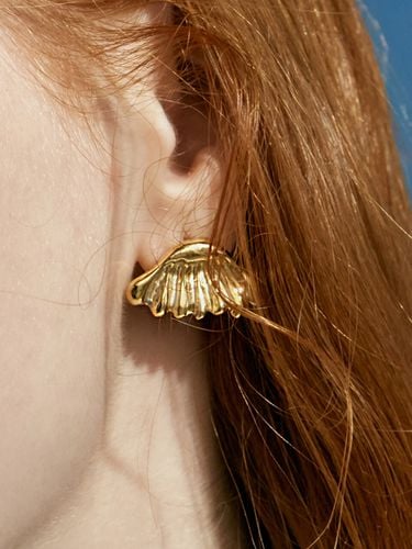 Ruffle Earrings - 2 Colors - POPPI - Modalova