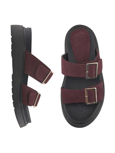 Glover Double Buckle Chunky Mules - CLLIB - Modalova