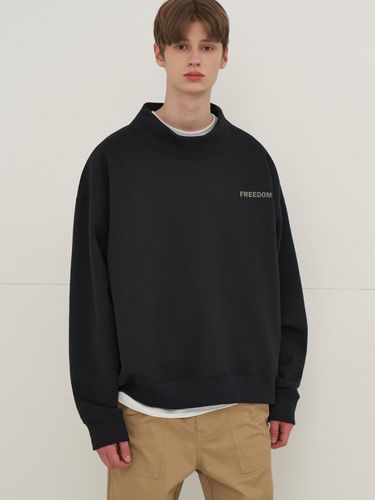 Oversized Turtleneck Sweatshirt - V2 - Modalova