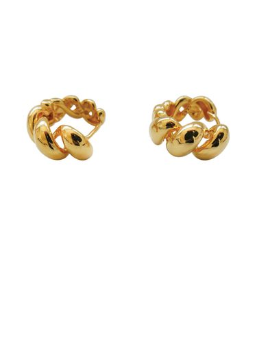 Big Strap Gold Earring - nuavo - Modalova