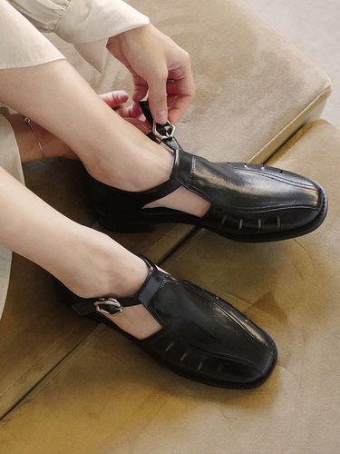 Laine Fisherman Loafers - Black - RACHEL COX - Modalova