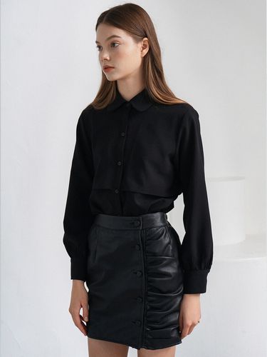 T13 Trench Shirt_Black - bibyseob - Modalova