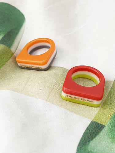 Lollipop Ring - 2 Colors - August Harmony - Modalova