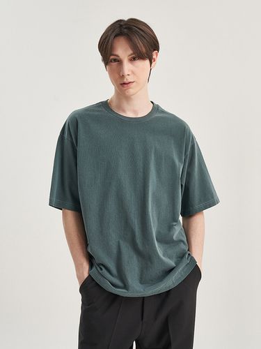 Pigment Garment-Dyed Short Sleeve T-shirt - PaperBoy - Modalova