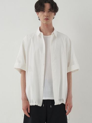 Oversized String Half Sleeve Shirt - V2 - Modalova