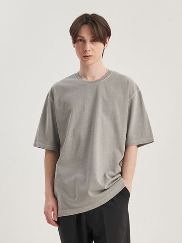 Pigment Garment-Dyed Short Sleeve T-shirt - PaperBoy - Modalova