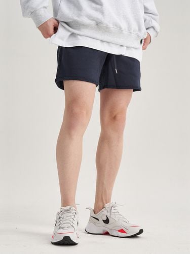 Cut Off Heavy Shorts Navy - PaperBoy - Modalova