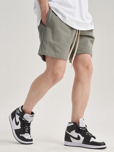 Signature Heavy Half Pants Olive - PaperBoy - Modalova