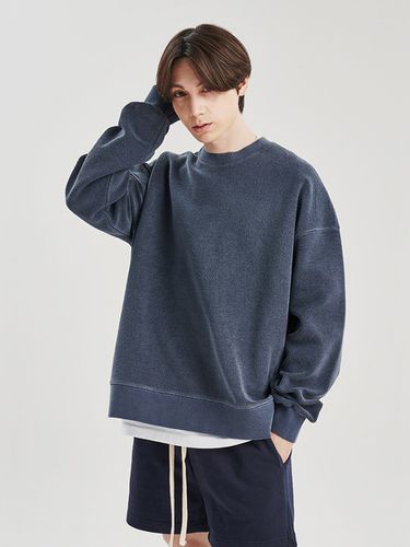 Pro Heavy Pigmented Sweatshirt Navy - PaperBoy - Modalova