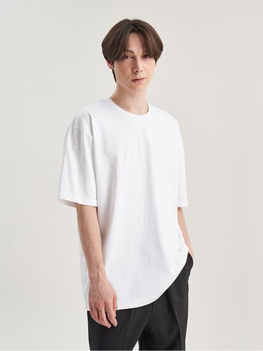 Garment-Dyed Double Jersey Short Sleeve T-shirt - PaperBoy - Modalova