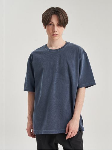 Garment-Dyed Double Jersey Short Sleeve T-shirt - PaperBoy - Modalova