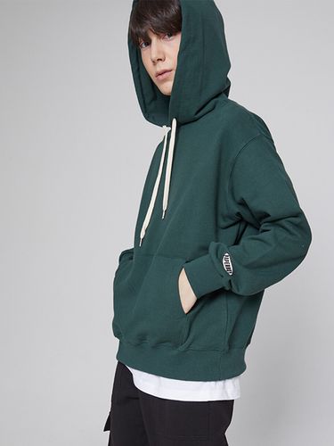 Heavy Basic Hoodie Green - PaperBoy - Modalova