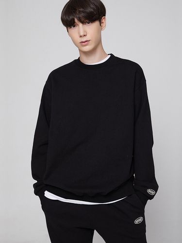 Heavy Basic Sweatshirt Black - PaperBoy - Modalova