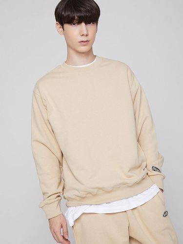 Heavy Basic Sweatshirt Beige - PaperBoy - Modalova