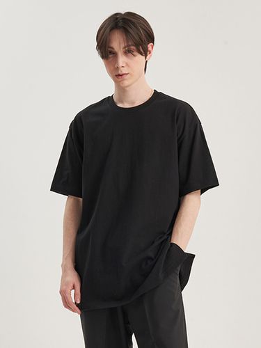 Side Slit Short Sleeve T-shirt - PaperBoy - Modalova