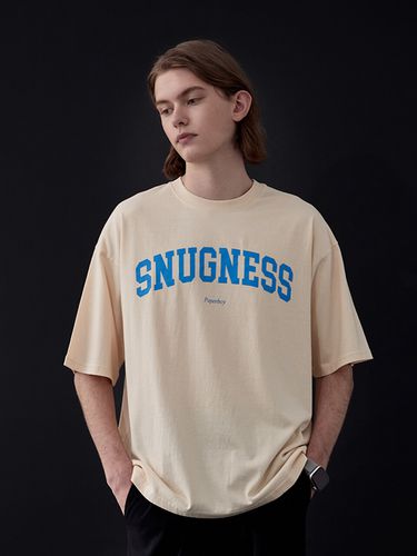 Snugness Printed Short Sleeve T-shirt - PaperBoy - Modalova