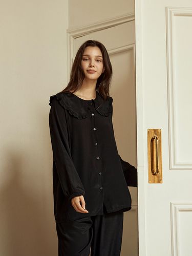 Rose Soap Pajamas_Black - twelvesome - Modalova