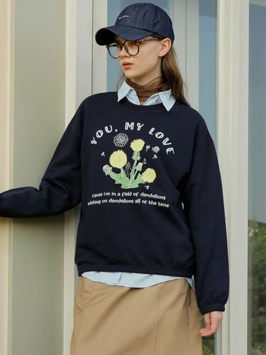 Cotton Relaxed Fit Sweatshirt [] - AMONG - Modalova