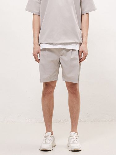 City Boy Banding Shorts Light Grey - FANACULT - Modalova