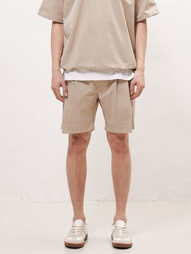 City Boy Banding Shorts Sand Beige - FANACULT - Modalova