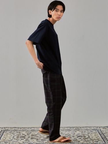 Black Watch Tartan Pants - heyday - Modalova