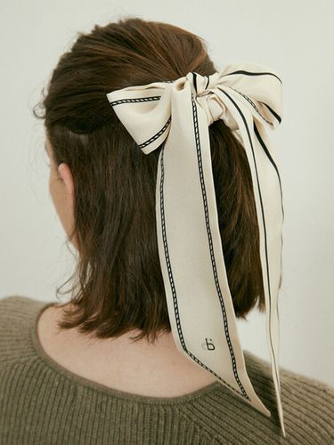 Lean Hair Scarf - 2 Colors - BB’DE SOLI’DE - Modalova