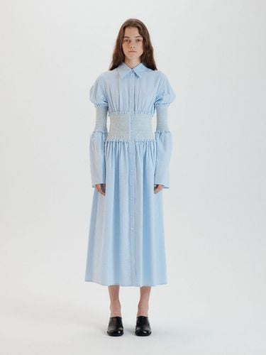 TIARA Smocking Shirt Dress () - EENK - Modalova