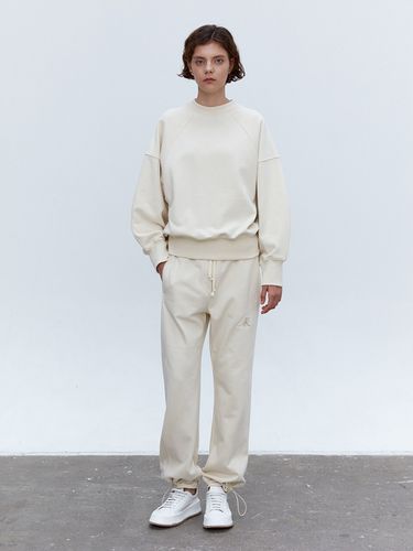 TOF Elastring Hem Sweat Pants - MOHAN - Modalova