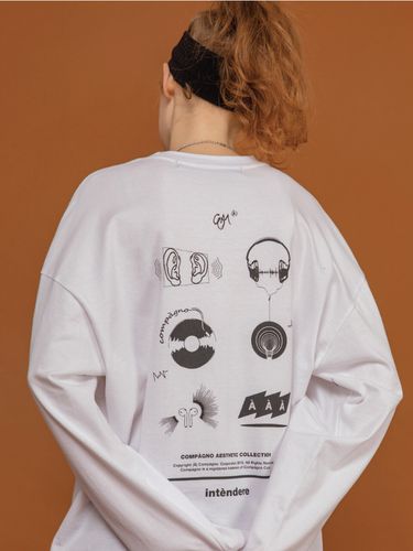 Heavy Oversized Record Long Sleeve T-shirt - CPGN - Modalova