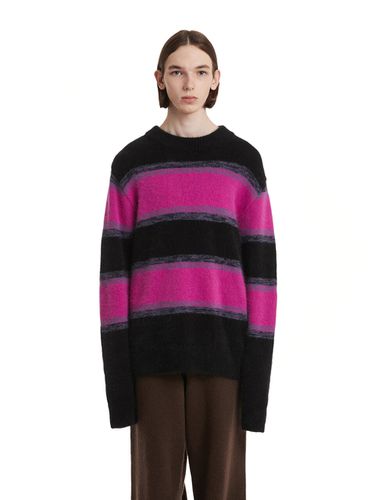 Stripe Knit Sweater _Black - Trunk Project - Modalova