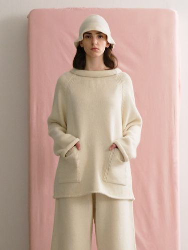 Rolling Neck Knit Sweater - Trunk Project - Modalova