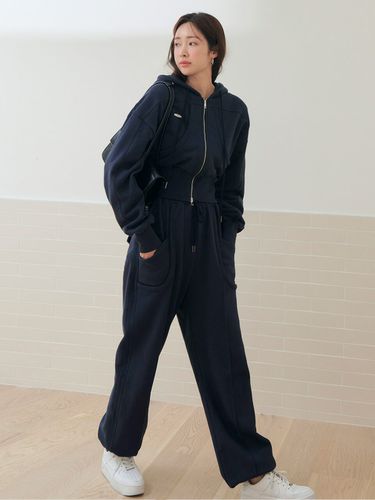 Pocket Banded Jogger Pants_Navy - CITYBREEZE - Modalova