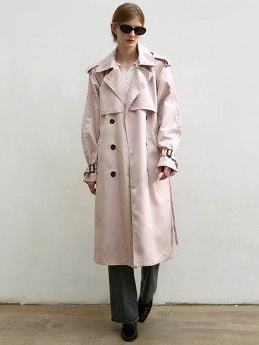 Oversized Double Trench Coat () - NICK&NICOLE - Modalova