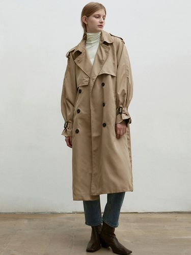 Oversized Double Trench Coat () - NICK&NICOLE - Modalova