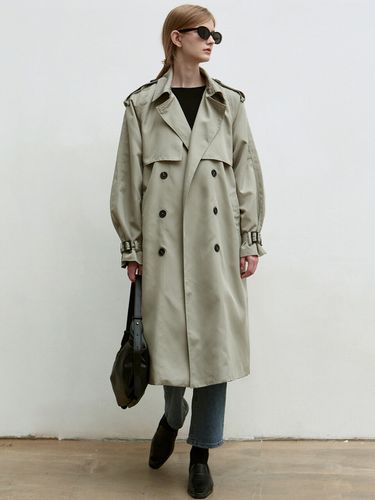 Oversized Double Trench Coat () - NICK&NICOLE - Modalova