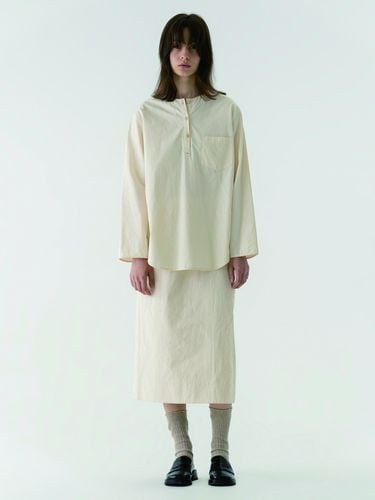 Via Henly neck boxi shirt - VIA PLAIN - Modalova