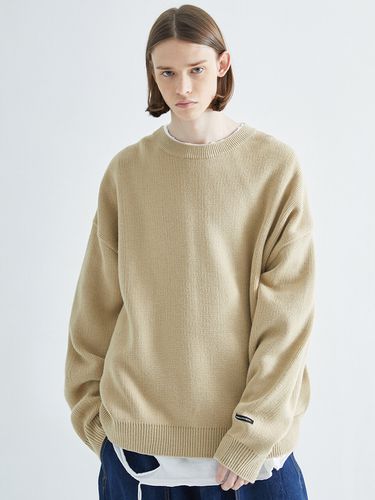 Oversized Fit Round Neck Knit Sweater 6 Colors - MINIMAL PROJECT - Modalova