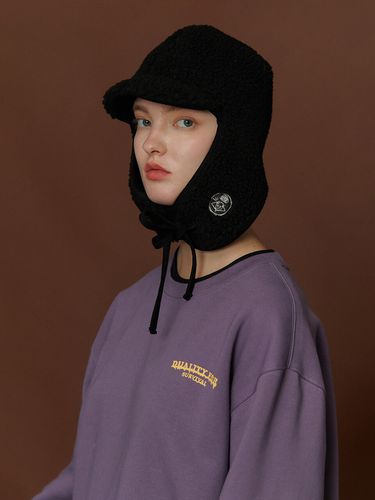 Earflap Trooper Hat Black - CPGN - Modalova