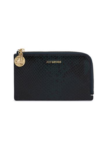 Luna Zipper Round Card Wallet - JOY GRYSON - Modalova