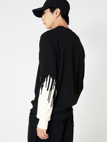 Sleeve Matrix Code Sweatshirt _ - DGNAK12 - Modalova